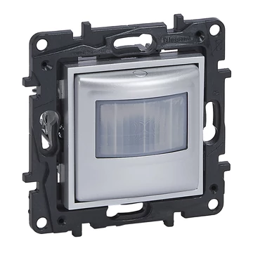 LEGRAND Niloé Step mozgásérzékelős kapcsoló 3 - 250 W, 120°, 2-vezetékes, alumínium (863348A)