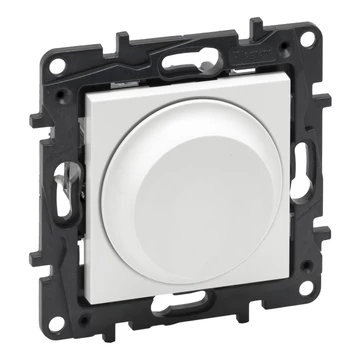 LEGRAND Niloé Step forgatógombos fényerőszabályzó, 300W, alumínium (863352)