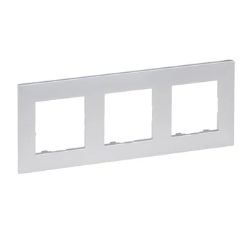 LEGRAND Niloé Step 3-as keret, alumínium (863393)