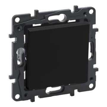 LEGRAND Niloé Step váltókapcsoló, 10AX, fekete (863506)