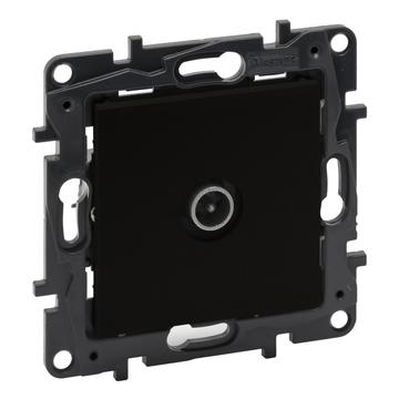 LEGRAND Niloé Step TV átmenő aljzat (14 dB), fekete (863572)