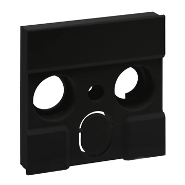 LEGRAND Niloé Step TV-R-SAT burkolat, fekete (863584)