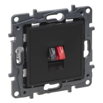 LEGRAND Niloé Step hangszóró aljzat, fekete (863585)