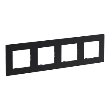 LEGRAND Niloé Step 4-es keret, sötét szürke (863794)