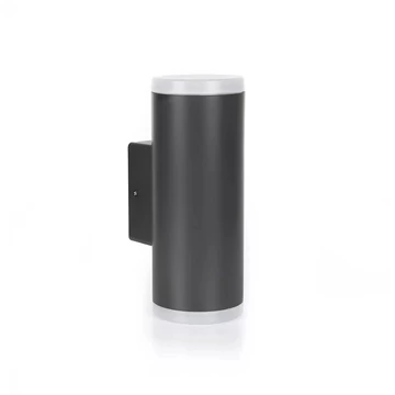 LUMAX Oldalfali LED lámpatest KRONA, 12W, 550lm, 230V/AC, 4000K, IP65, sug.szög:120°, kétirányú, kerek (LMX-LIL121)