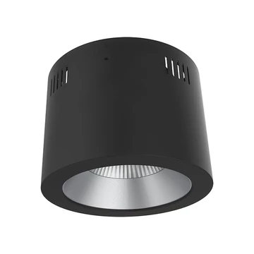 LUMAX Terelőernyő RONDO Shine mélysugárzókhoz, o 235x160 mm, fekete (LMX-LORKBL)