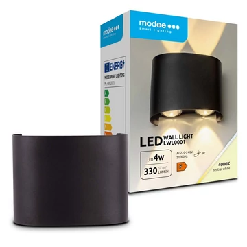 Modee LED Fali Lámpa (LWL0001) 4W IP65 98x75x40mm 4000K (330 lumen) (ML-LWL0001)