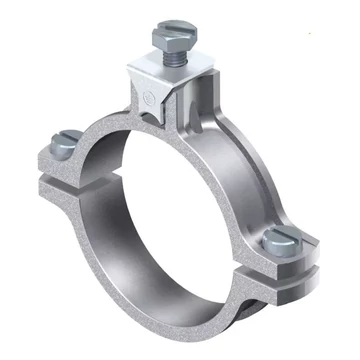 OBO Bettermann 950 Z 1 földelőbilincs körvezetőhöz galvanikusan horganyzott, DIN EN 12329 1" (5050111)