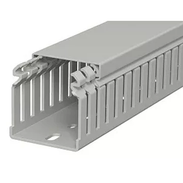 OBO Bettermann LKV 50050 vezetékrendező csatorna 50x50x2000 kőszürke (6178314)