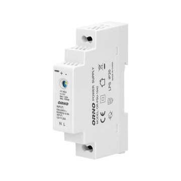 ORNO DIN sines táp 12V DC, 15W, IP20 (OR-PSU-1642)