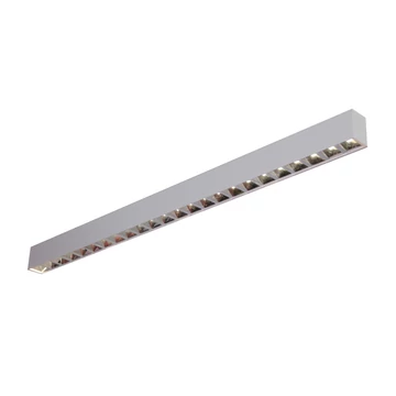 ORO-RAGGIO-SILVER-40W-DW-L PORÁLLÓ LED MENNYEZETI LÁMPA, 5000lm, 4000K, 1200mm (KÁPRÁZATMENTES) (ORO18038)