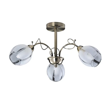 RÁBALUX Joel 3 ágú csillár E27 3x60W, bronz (2270)