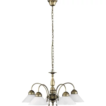 RÁBALUX Marian 5ágú mennyezeti lámpa (csillár) E27 5x60W bronz (2705)