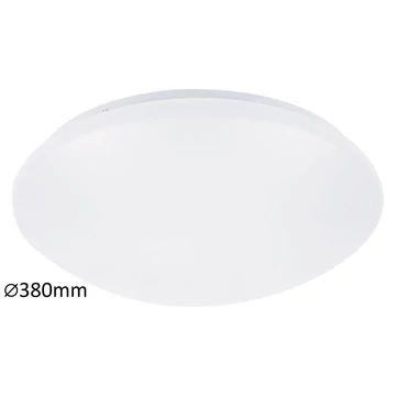 RÁBALUX Lucas mennyezeti lámpa beép. LED 24W D38 fehér IP20 (3436)