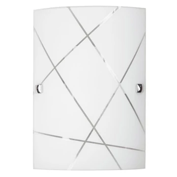 RÁBALUX Phaedra fali lámpa 260x180 E27 60W fehér (3697)