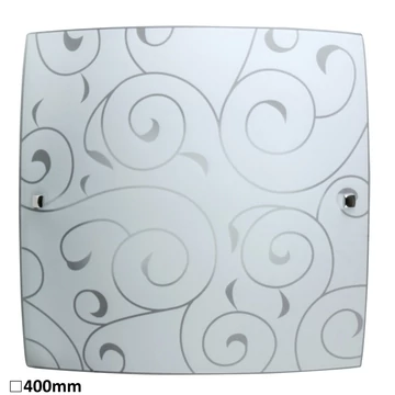 RÁBALUX Harmony lux mennyezeti lámpa 400x400 E27 2x60W fehér (3855)