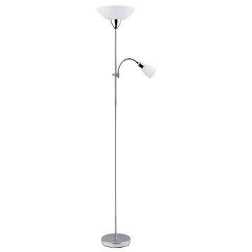 RÁBALUX Diana állólámpa E27 60W+E14 40W kr-fehér (4059)