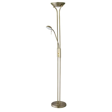 RÁBALUX Beta állólámpa, R7s 230W+G9 40W bronz-fehér (4076)