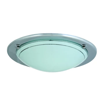 RÁBALUX Ufo mennyezeti lámpa D38 E27 2x60W króm opál (5143)
