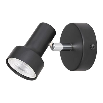 RÁBALUX Konrad spotlámpa, GU10 MAX 5W, fekete (5322)