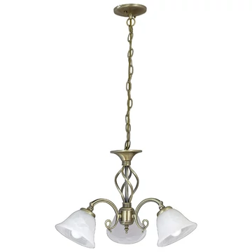 RÁBALUX Beckworth 3 ágú mennyezeti lámpa (csillár) E14 3x40W bronz (7133)