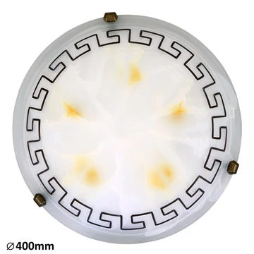 RÁBALUX Etrusco mennyezeti lámpa D40, E27 2x60W bronz köröm (7649)