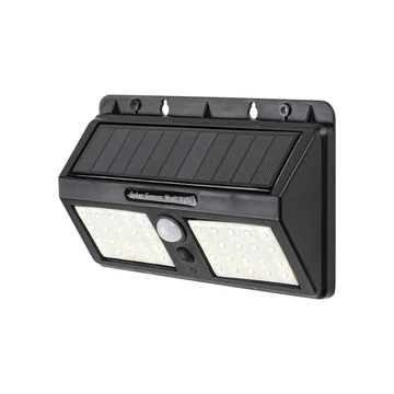 RÁBALUX Ostrava kültéri napelemes lámpa mozgásérzékelővel, LED, 2,4W, fekete (7881)