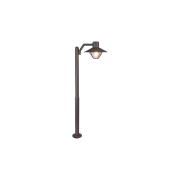 RÁBALUX Almada kültéri állólámpa, E27, 1X10W, barna, H103cm (7886)