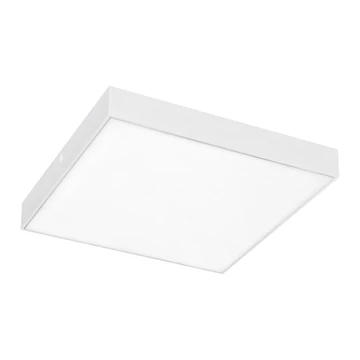 RÁBALUX Tartu kültéri mennyezeti lámpa, LED 18W, fehér, szögletes (7895)