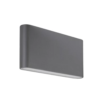 RÁBALUX Nesna kültéri fali lámpa, antracit szürke, LED 2X6W (7952)