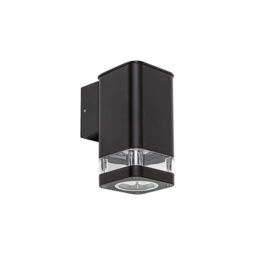 RÁBALUX Sintra kültéri fali lámpa, GU10, 1X25W, fekete (7955)