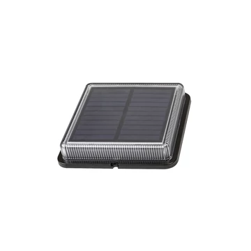 RÁBALUX Bilbao kültéri napelemes lámpa, LED, 0,2W, fekete (8104)