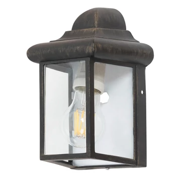 RÁBALUX Norvich kültéri fali lámpa, E27, 60W, antik arany, IP44 (8754)