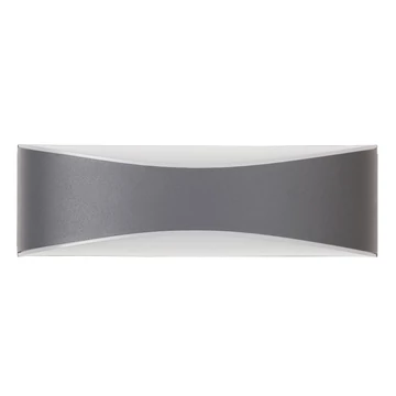RÁBALUX Birmingham kültéri fali lámpa, LED, 10W, szürke, IP65 (8795)
