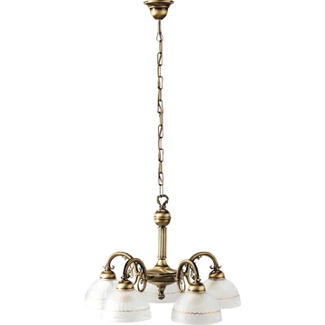 RÁBALUX Flossi 5ágú mennyezeti lámpa (csillár) E27 5x40W bronz (8815)