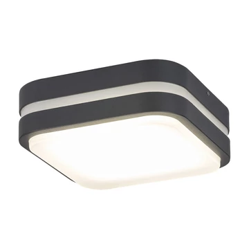 RÁBALUX Hamburg kültéri fali lámpa, LED, 10W, négyzet (8849)