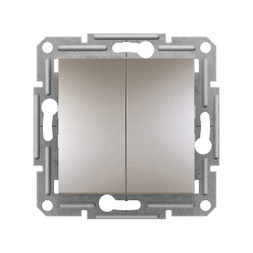 SCHNEIDER ELECTRIC ASFORA Csillárkapcsoló, rugós bekötés, bronz (105) (EPH0300169)