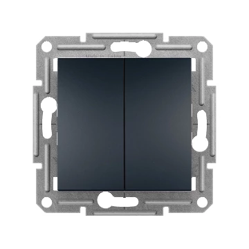 SCHNEIDER ELECTRIC ASFORA Csillárkapcsoló, rugós bekötés, antracit (105) (EPH0300171)