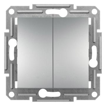 SCHNEIDER ELECTRIC ASFORA Kettős nyomó, rugós bekötés, alumínium (EPH1100161)