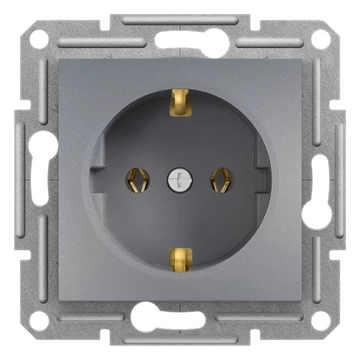 SCHNEIDER ELECTRIC ASFORA 2P+F csatlakozóaljzat, csavaros, acél (EPH2900162)