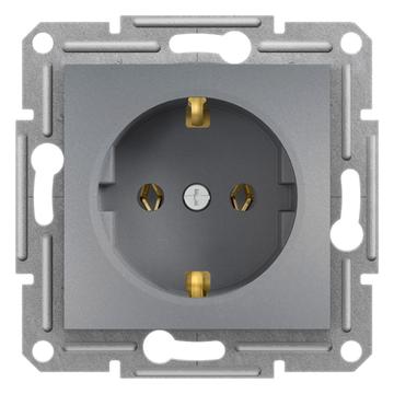 SCHNEIDER ELECTRIC ASFORA 2P+F csatlakozóaljzat, csavaros, acél (EPH2900162)