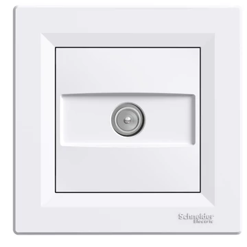 SCHNEIDER ELECTRIC ASFORA TV aljzat, végzáró, 1 dB, fehér (EPH3200121)