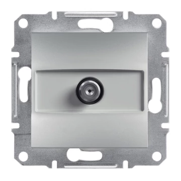 SCHNEIDER ELECTRIC ASFORA SAT aljzat, végzáró, 1 dB, alumínium (EPH3700161)