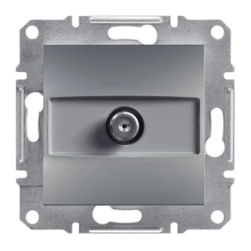 SCHNEIDER ELECTRIC ASFORA SAT aljzat, végzáró, 1 dB, acél (EPH3700162)