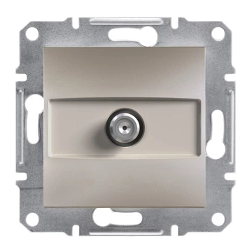 SCHNEIDER ELECTRIC ASFORA SAT aljzat, végzáró, 1 dB, bronz (EPH3700169)