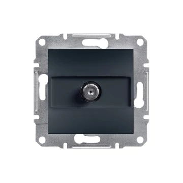 SCHNEIDER ELECTRIC ASFORA SAT aljzat, végzáró, 1 dB, antracit (EPH3700171)