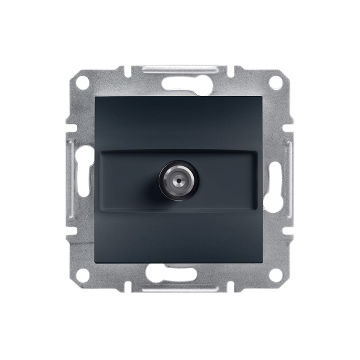SCHNEIDER ELECTRIC ASFORA SAT aljzat, végzáró, 1 dB, antracit (EPH3700171)