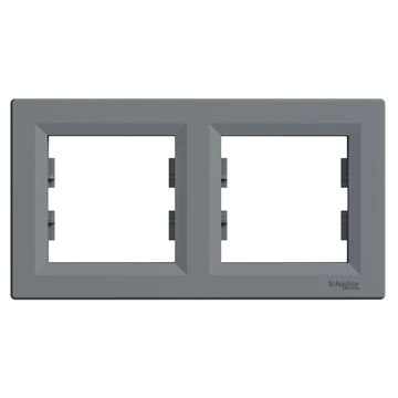 SCHNEIDER ELECTRIC ASFORA Kettes keret, vízszintes, acél (EPH5800262)