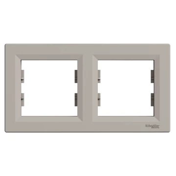 SCHNEIDER ELECTRIC ASFORA Kettes keret, vízszintes, bronz (EPH5800269)