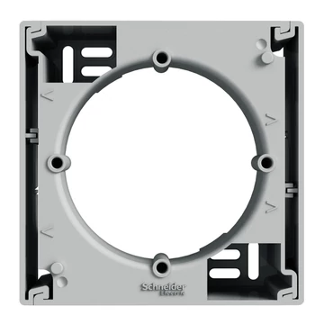 SCHNEIDER ELECTRIC ASFORA Egyes kiemelőkeret, vízszintesen sorolható, alu (EPH6100161)